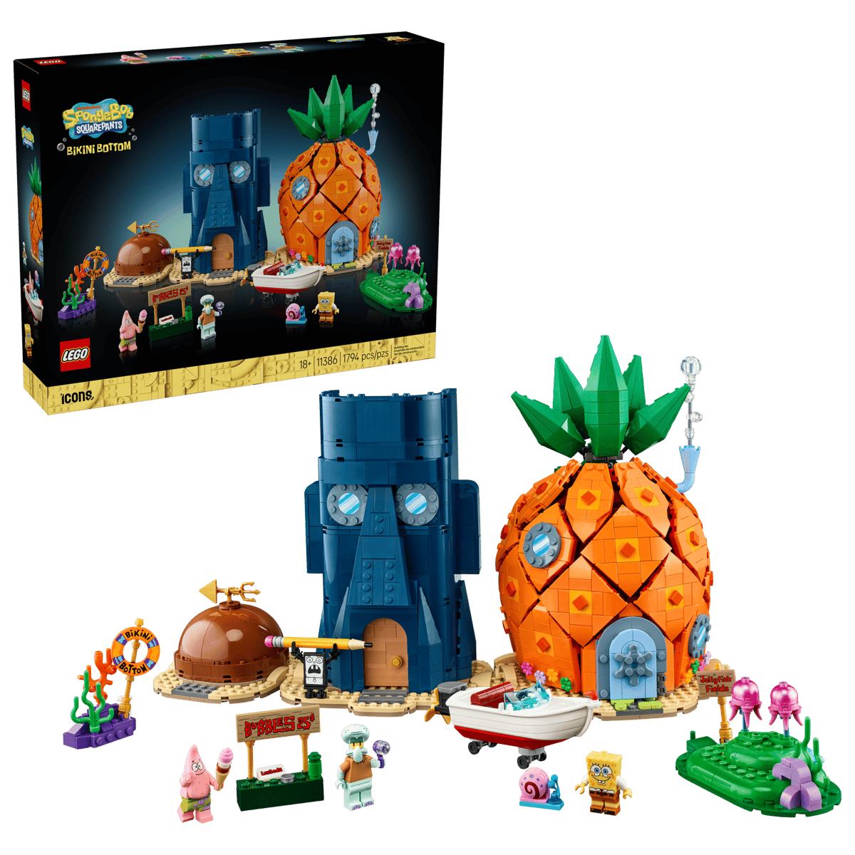 LEGO Icons 11386 Spongebob Squarepants: Bikini Bottom