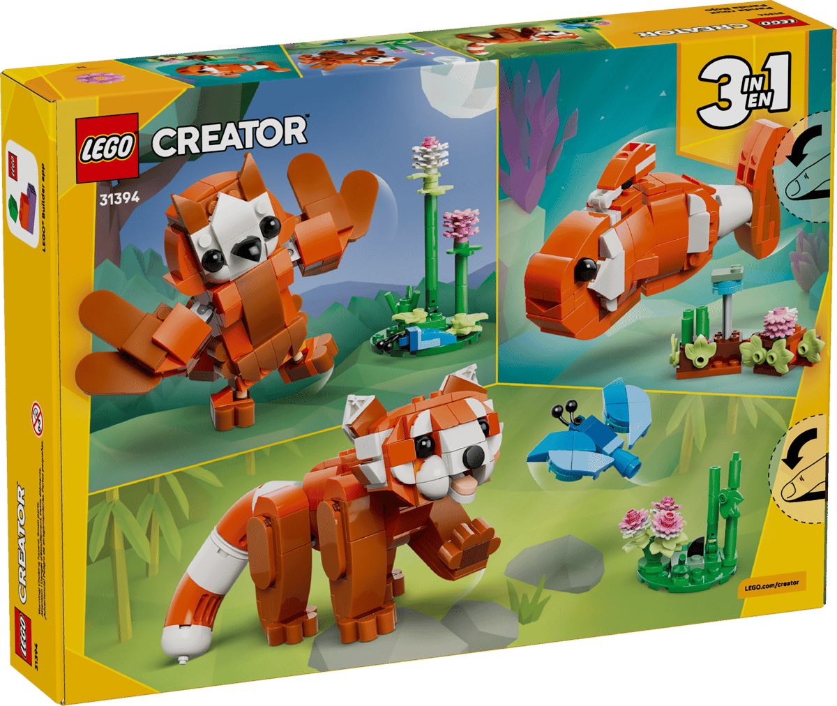 LEGO Creator 31394 Cute Animals: Red Panda