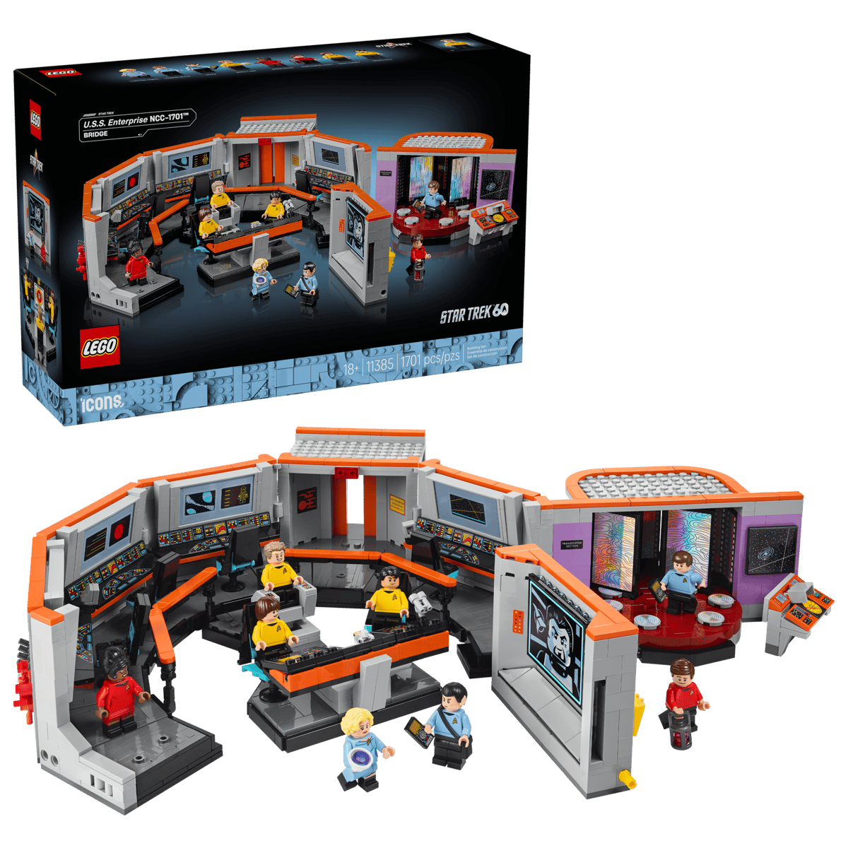 LEGO Icons 11385 Star Trek: U.S.S Enterprise NCC-1701 Bridge