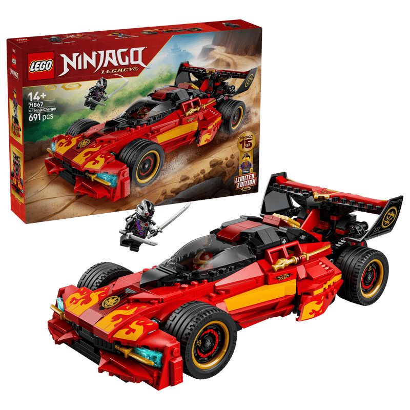 LEGO Ninjago Legacy 71867 X-1 Ninja Charger 15th Anniversary