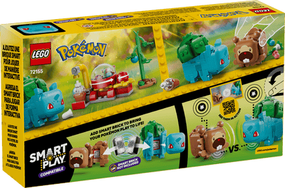 LEGO Pokemon Smart Play 72155Berry Bash with Bulbasuar and Bidoof