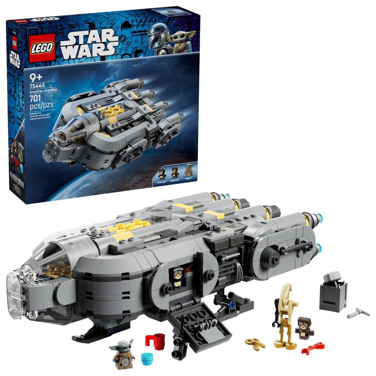 LEGO Star Wars 75445 Anzellan Starship
