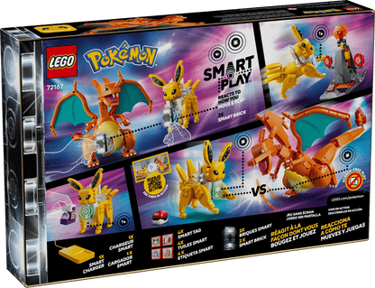 LEGO Pokemon Smart Play 72167 Charizard vs. Jolteon Ultimate Battle
