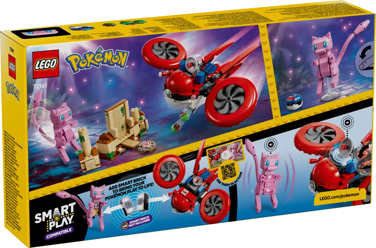 LEGO Pokémon 72161 Smart Play Drone Search for Mythical Mew