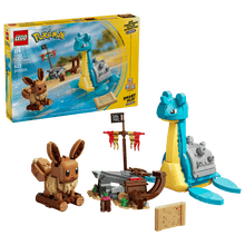 LEGO Pokémon 72162 Smart Play Eevee and Lapras's Treasure Hunt