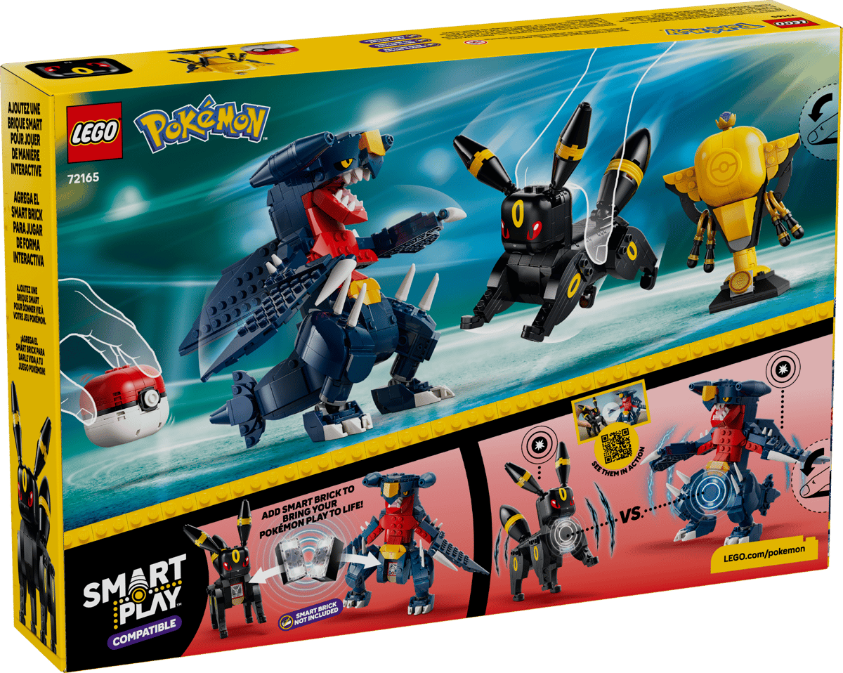LEGO Pokémon 72165 Smart Play Umbreon vs. Garchomp Championship Battle