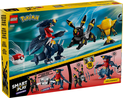 LEGO Pokémon 72165 Smart Play Umbreon vs. Garchomp Championship Battle