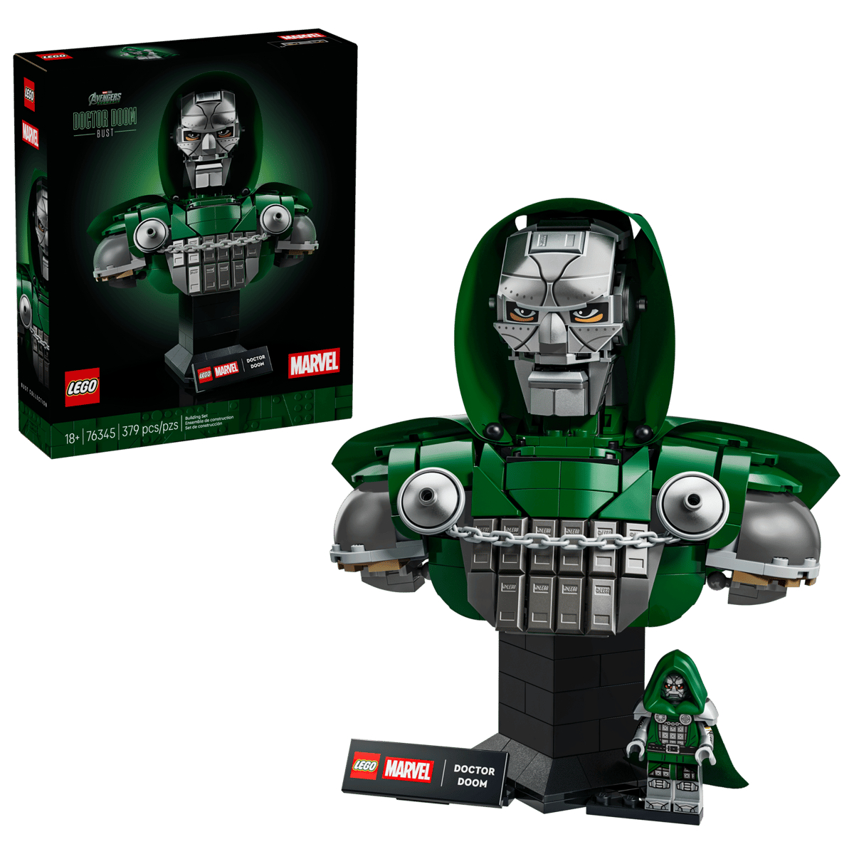 LEGO Marvel 76345 Doctor Doom Bust