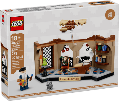 LEGO 40902 Tribute to Leonardo da Vinci