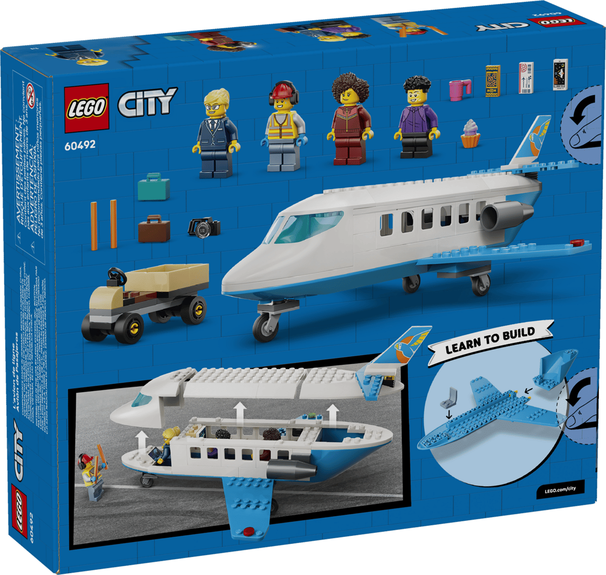 LEGO City 60492 Passenger Jet