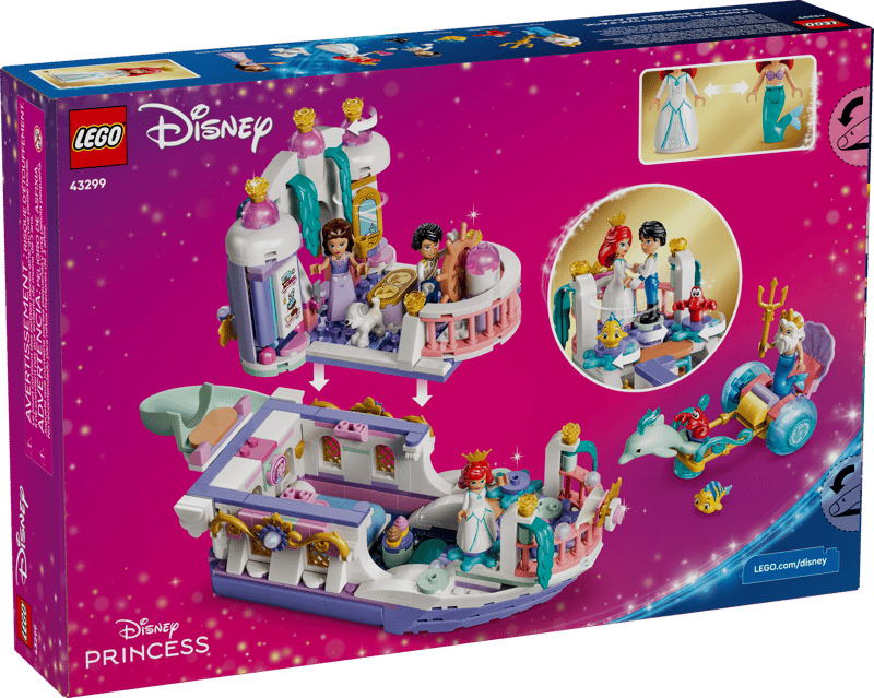 LEGO Disney 43299 Ariel's Royal Wedding Boat