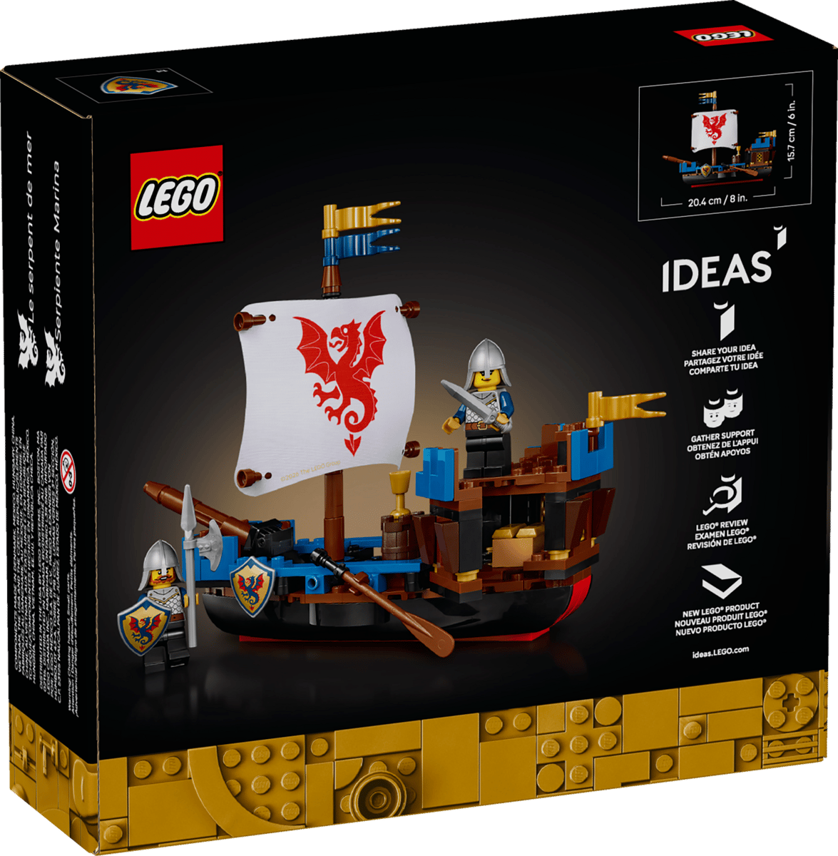 LEGO Icons 40912 Sea Serpent