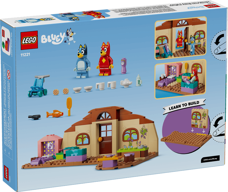 LEGO Bluey 11221 School with Rusty and Bluey
