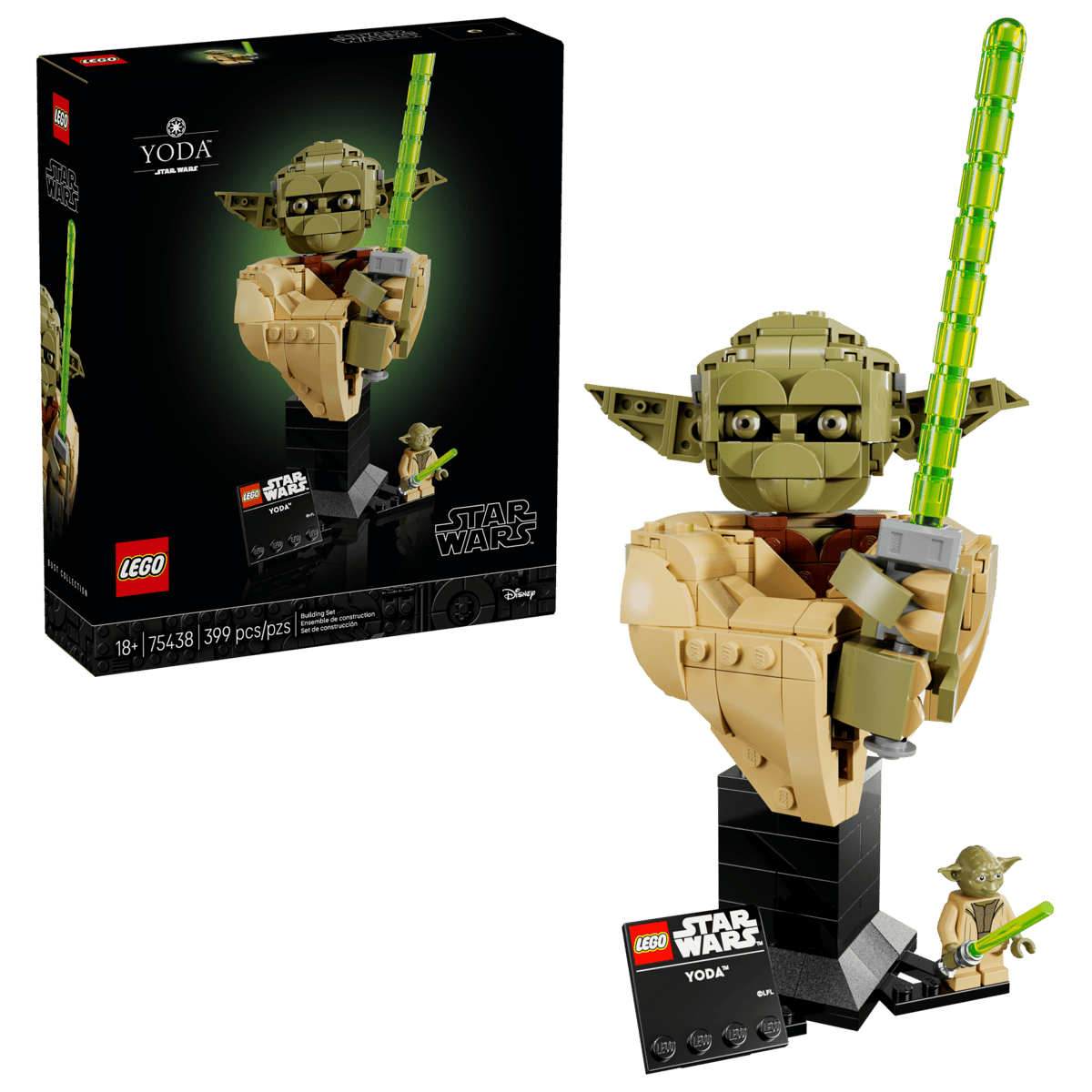 LEGO Star Wars 75438 Yoda Bust
