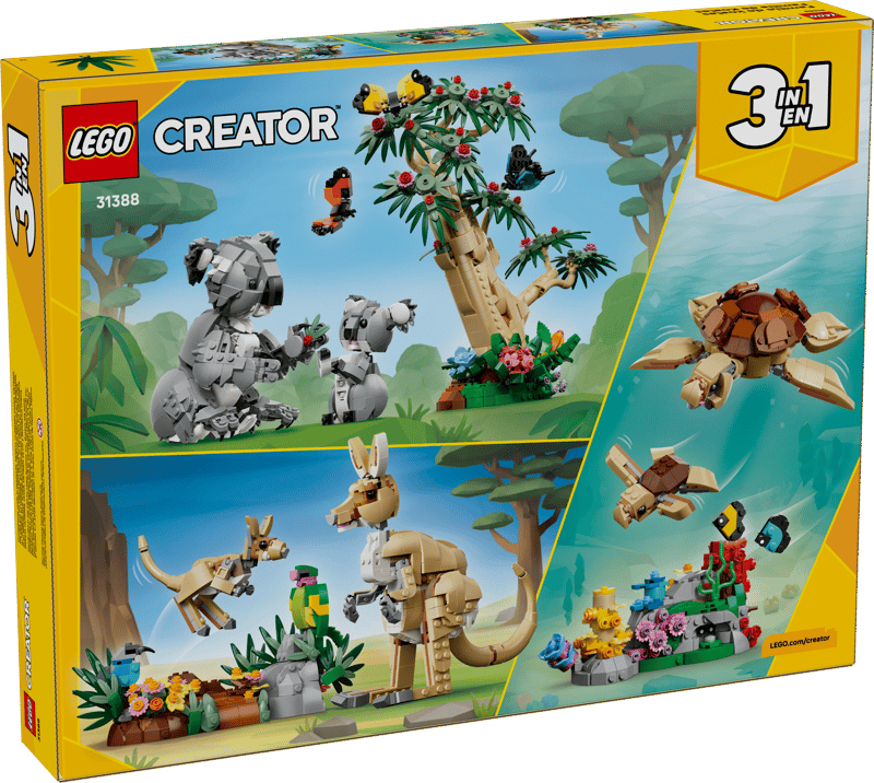 LEGO Creator 31388 Wild Animals: Family of Koalas