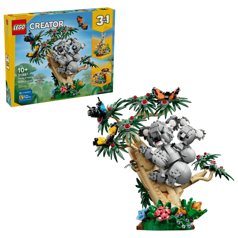 LEGO Creator 31388 Wild Animals: Family of Koalas