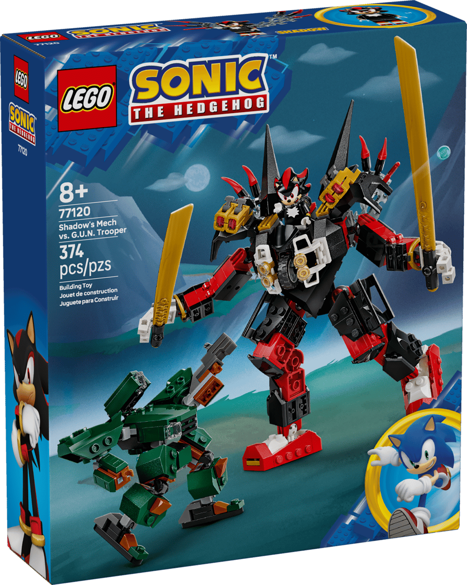 LEGO Sonic The Hedgehog 77120 Shadow's Mech vs. G.U.N Trooper