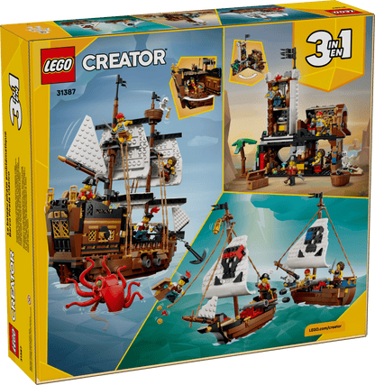 LEGO Creator 31387 Iconic Pirate Ship
