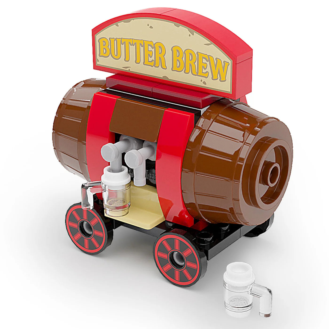Butter Brew Vending Cart - B3 Customs Set