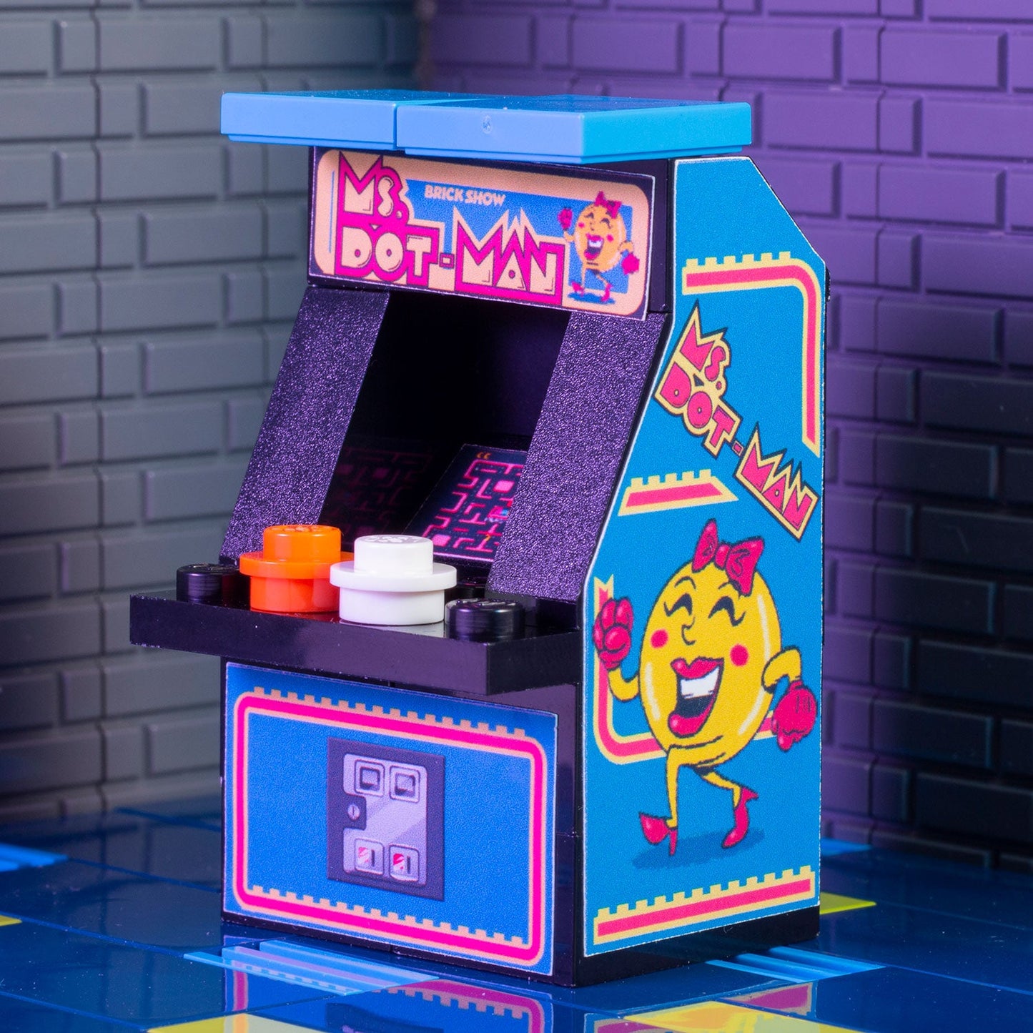 Mrs. Dot-Man - B3 Customs Arcade Machine