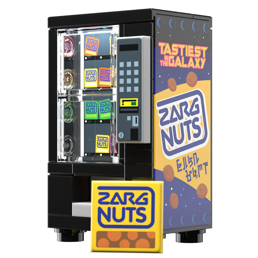 Zarg Nuts Vending Machine Building Set - B3 Customs