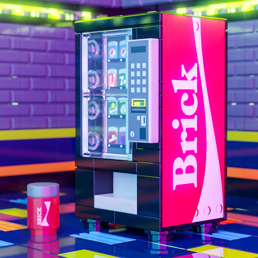 Brick Soda Vending - B3 Customs Vending Machine