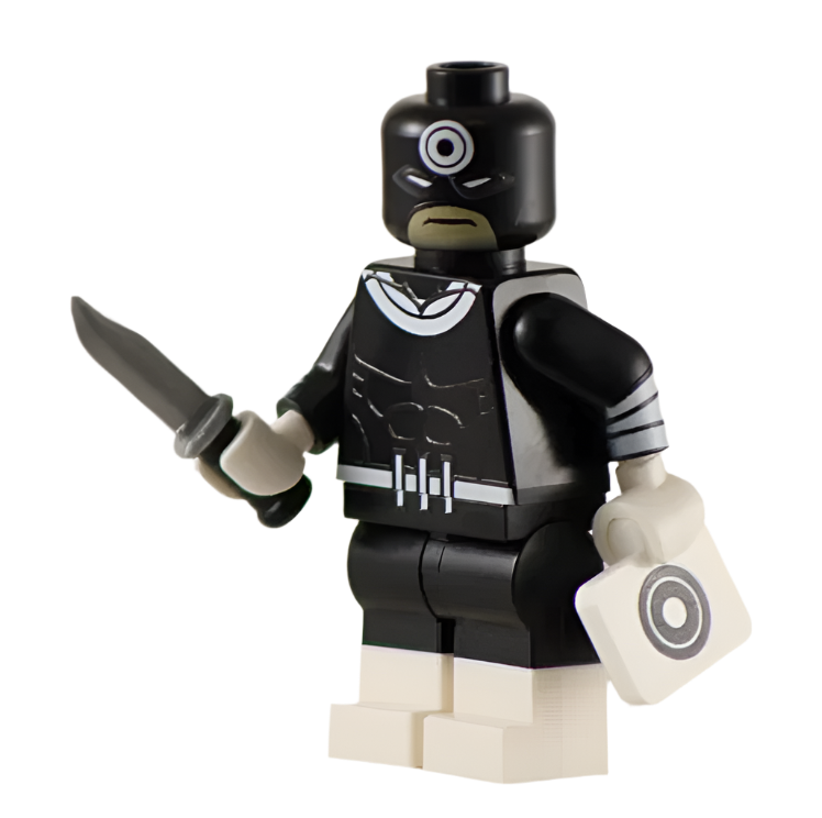 Dead Center - Custom Printed Minifig