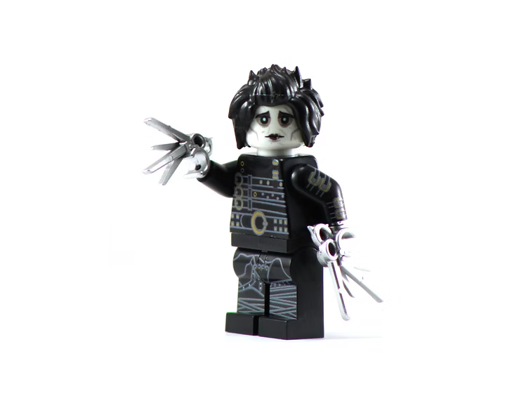 Edward Snipper Hands - BigKidbrix Custom Printed Minifigures