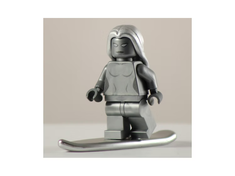 She Metallic Surfer - BigKidBrix Custom Printed Minifigures