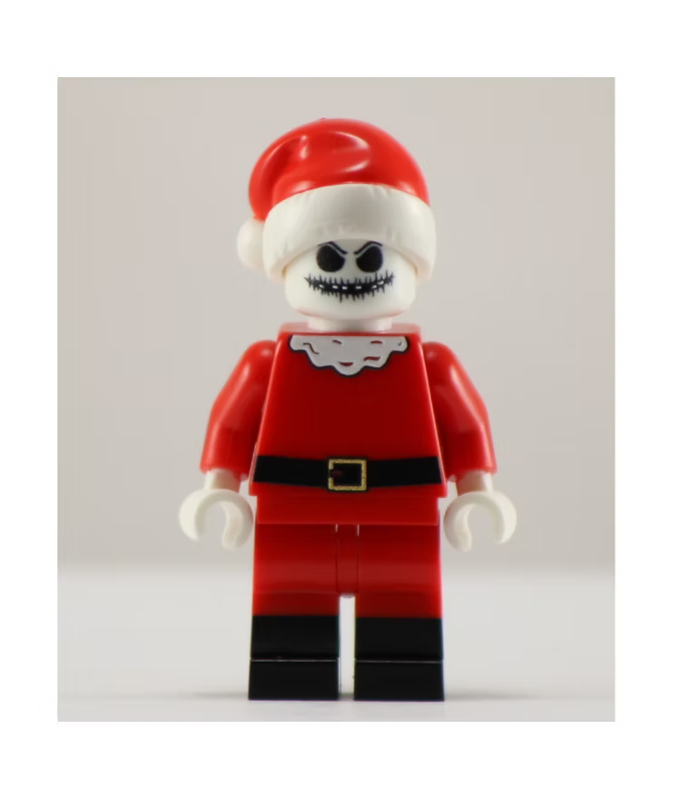 Jack Santa - BigKidBrix Custom Printed Minifigures