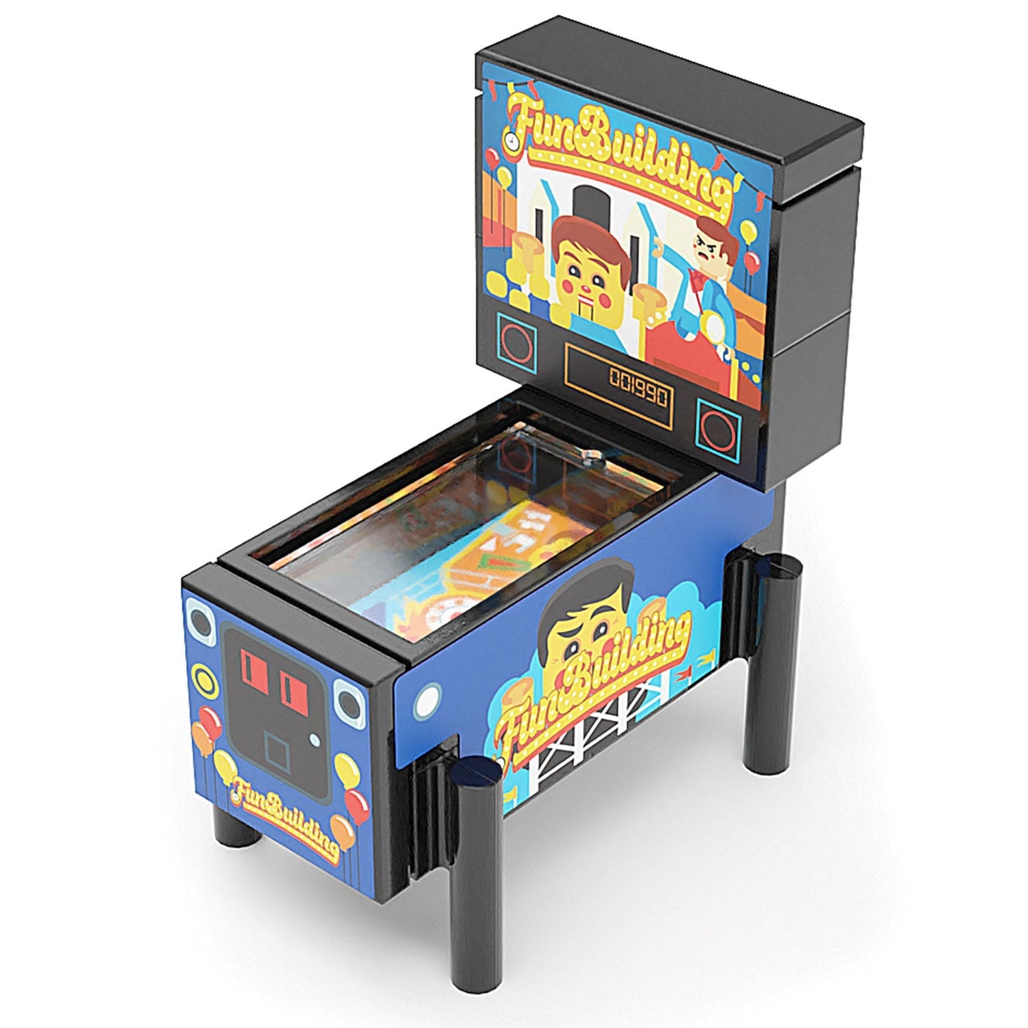 Fun Building - B3 Customs Pinball Arcade Machine