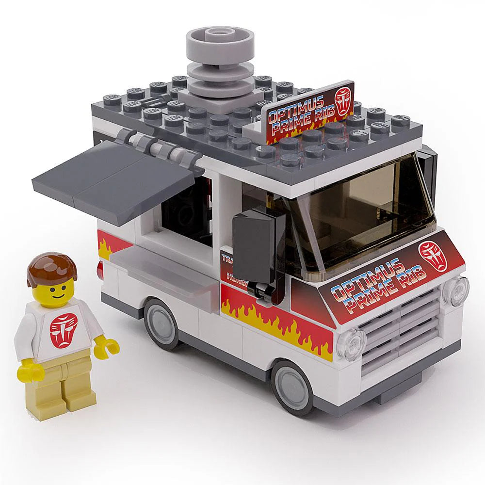 Optimus Prime Ribs - B3 Customs Food Truck w/ Minifigure