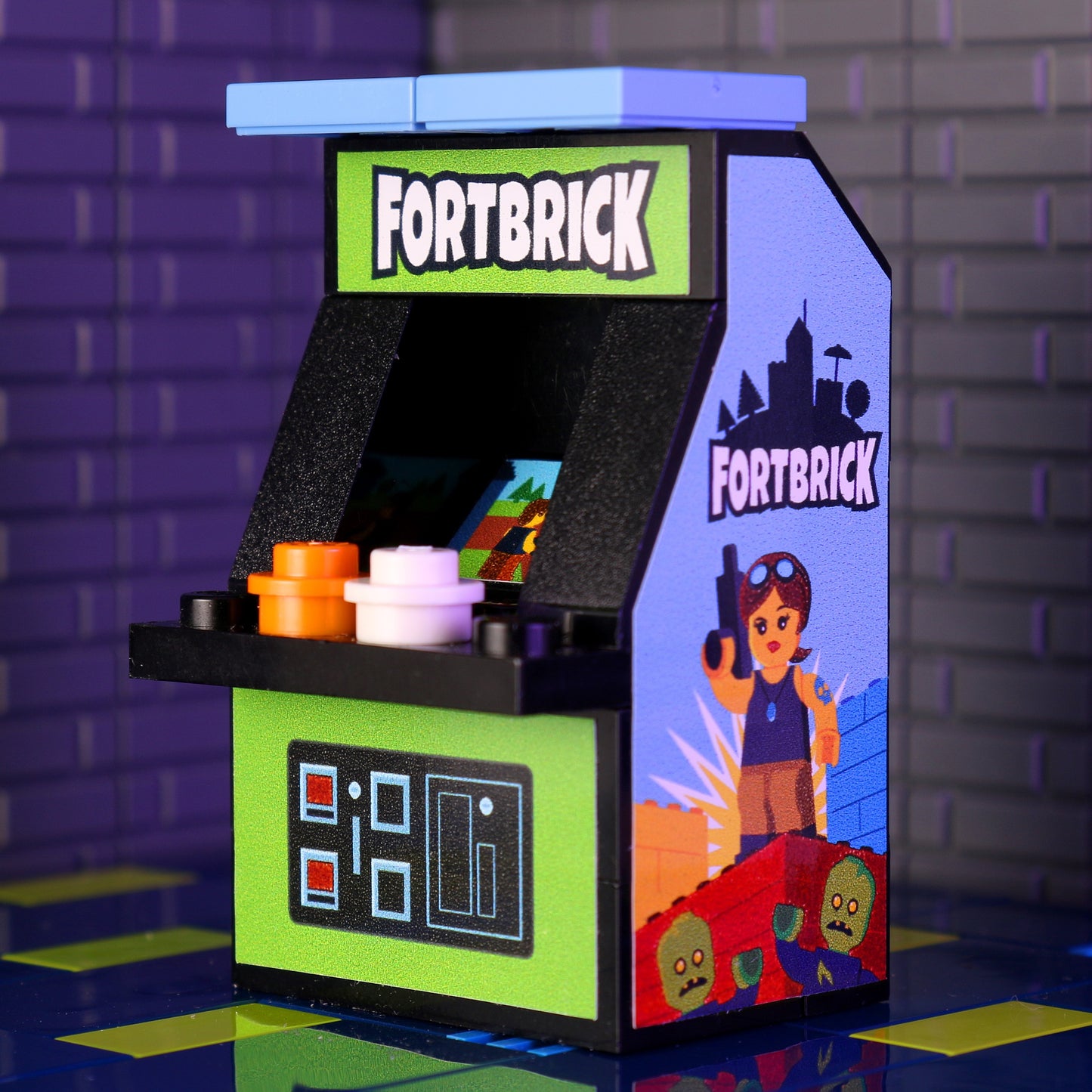 Fortbrick - B3 Customs Arcade Machine Building Set