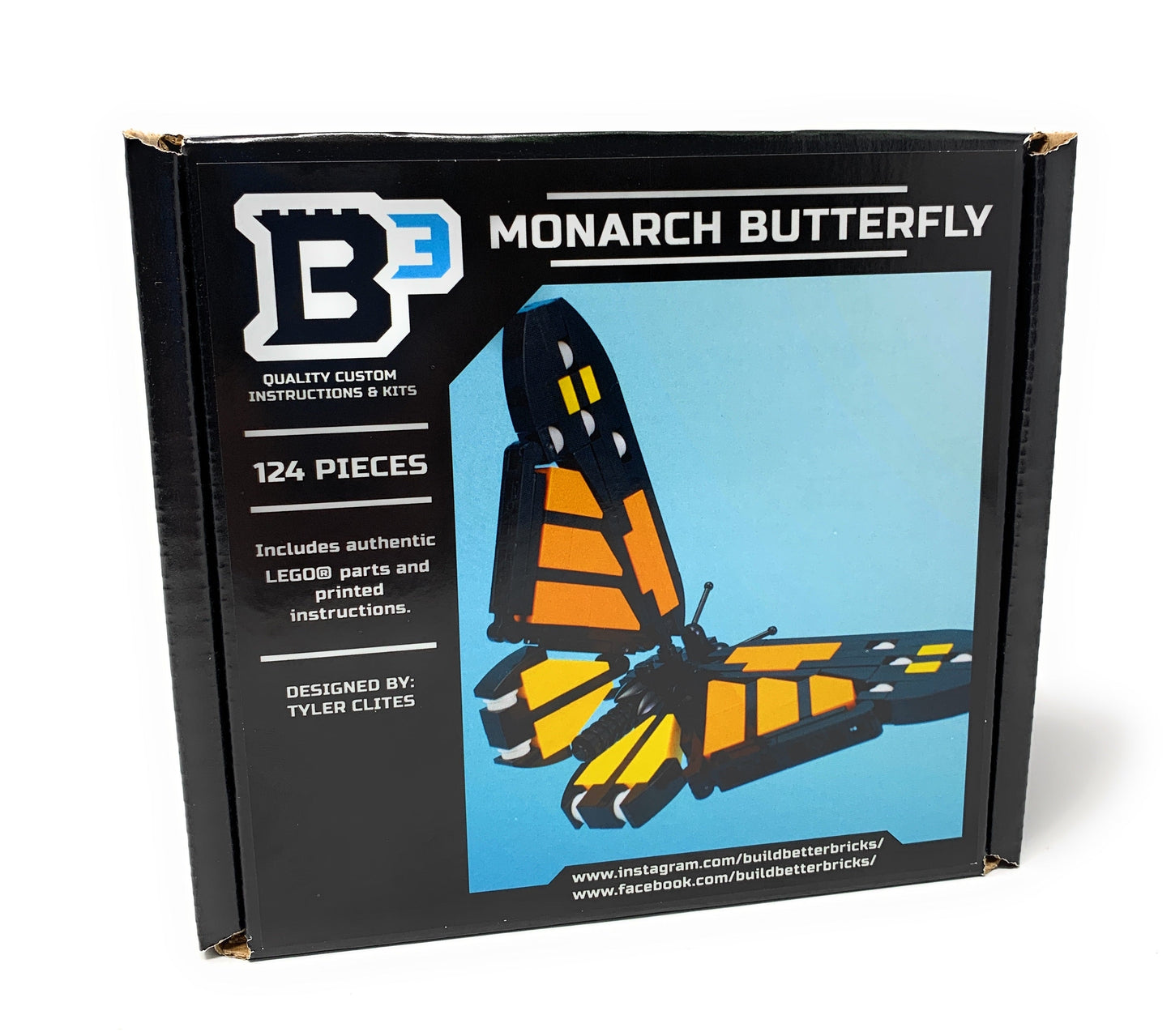 Monarch Butterfly - B3 Customs Building Set