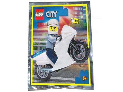 LEGO City 952103 Policeman & Motorcycle Foil Pack *European Exclusive*