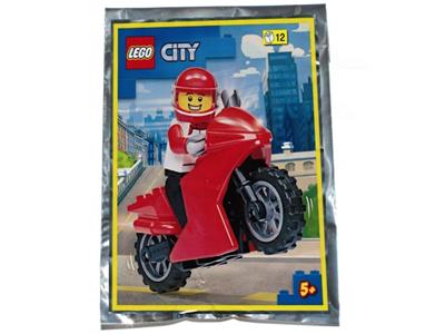 LEGO City 952203 Motorcycle with Driver Foil Pack