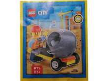 LEGO City 952403 Builder with Cement Mixer Paper Bag