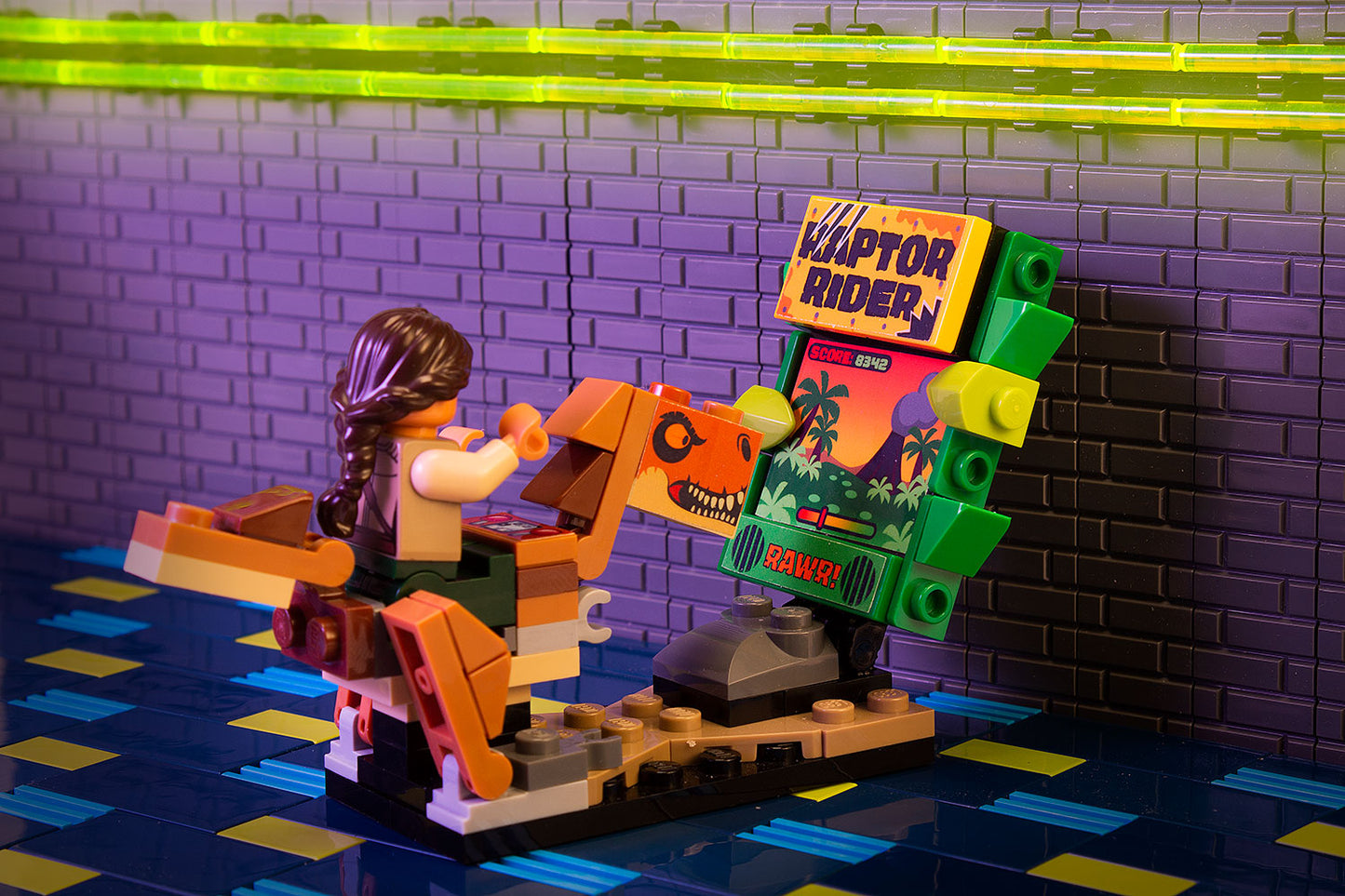 Raptor Rider - B3 Customs Arcade Game