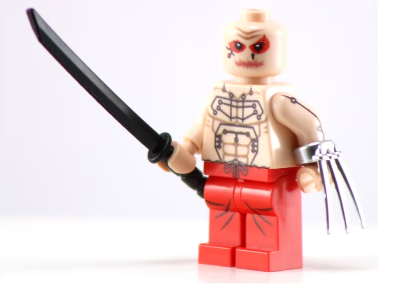 Metal X - BigKidBrix Custom Printed Minifig