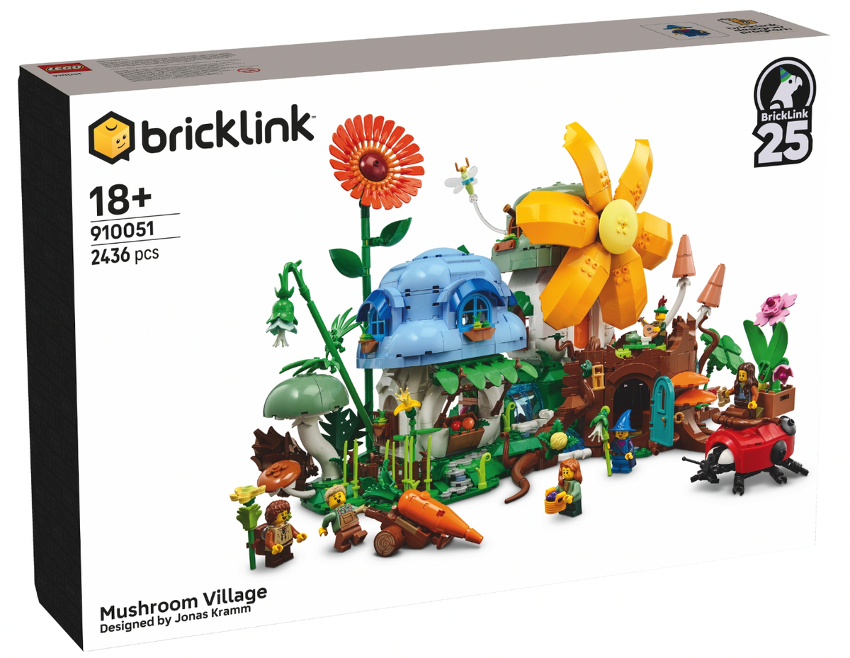 LEGO Bricklink Designer Program 910051 Series 5: Mushroom Village