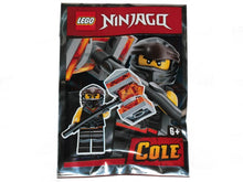 LEGO Ninjago 891953 Cole Minifig Foil Pack *European Exclusive*