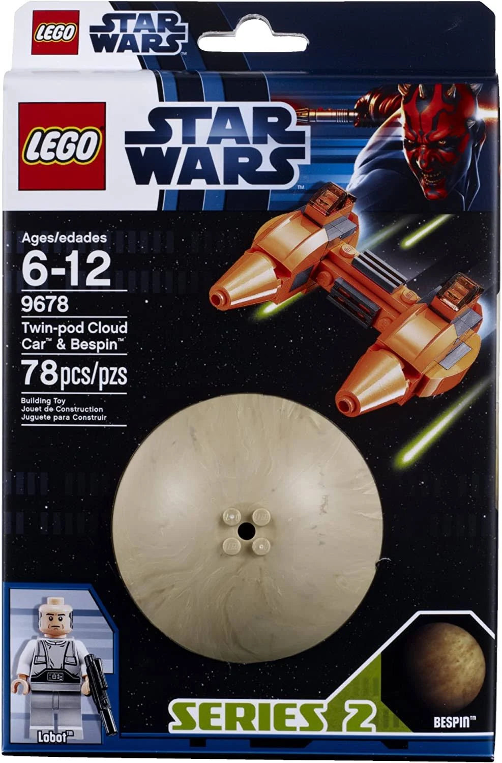 LEGO Star Wars 9678 Twin-pod Cloud Car & Bespin