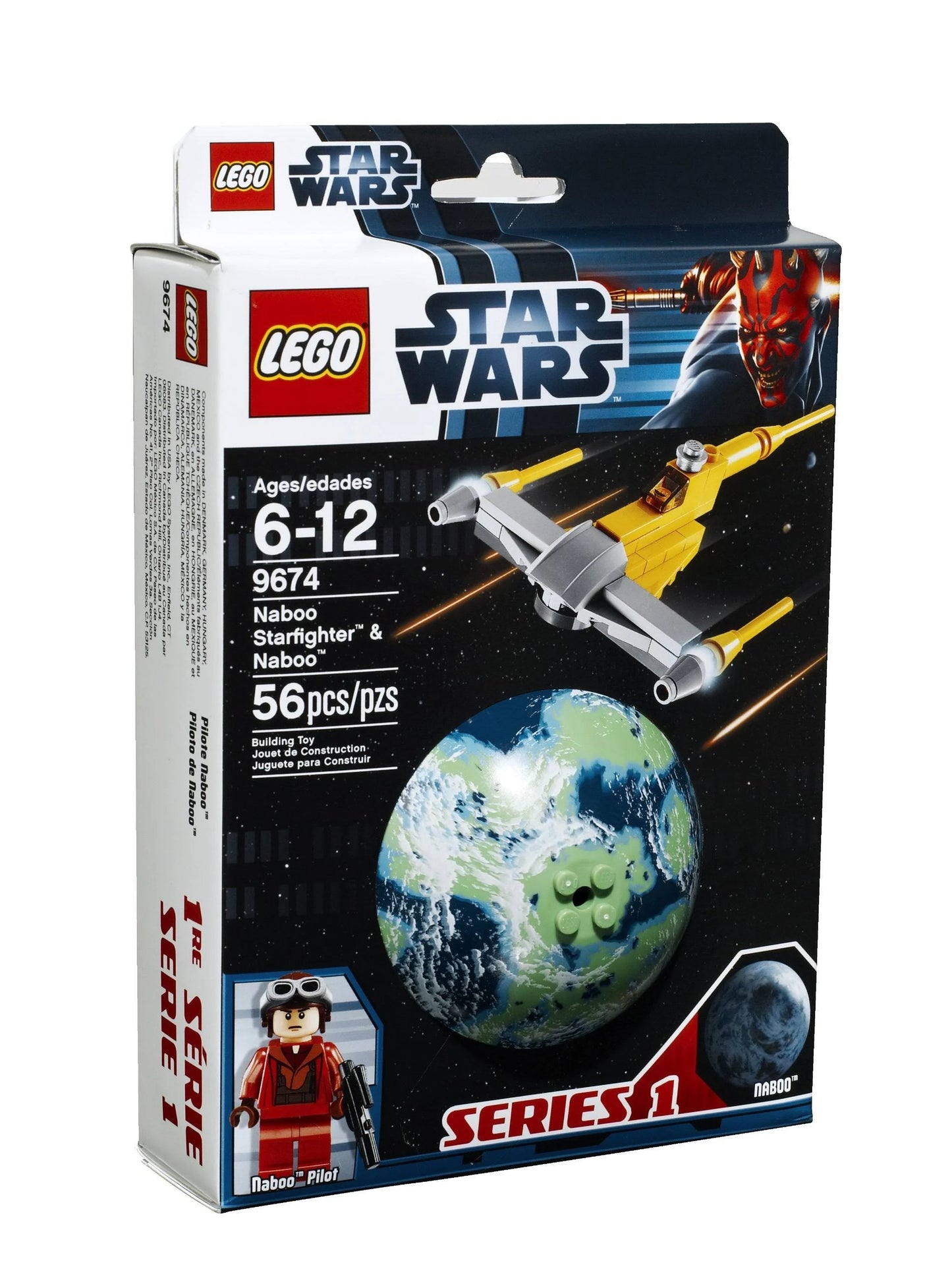LEGO Star Wars 9674 Naboo Starfighter and Naboo