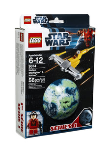 LEGO Star Wars 9674 Naboo Starfighter and Naboo
