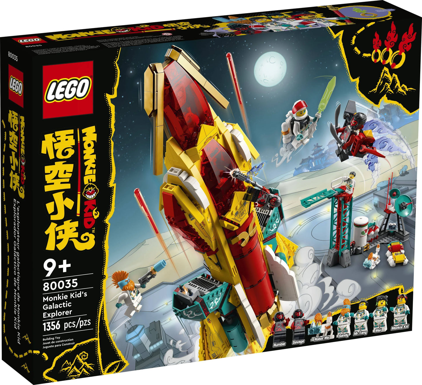 LEGO Monkie Kid 80035 Monkie Kid’s Galactic Explorer