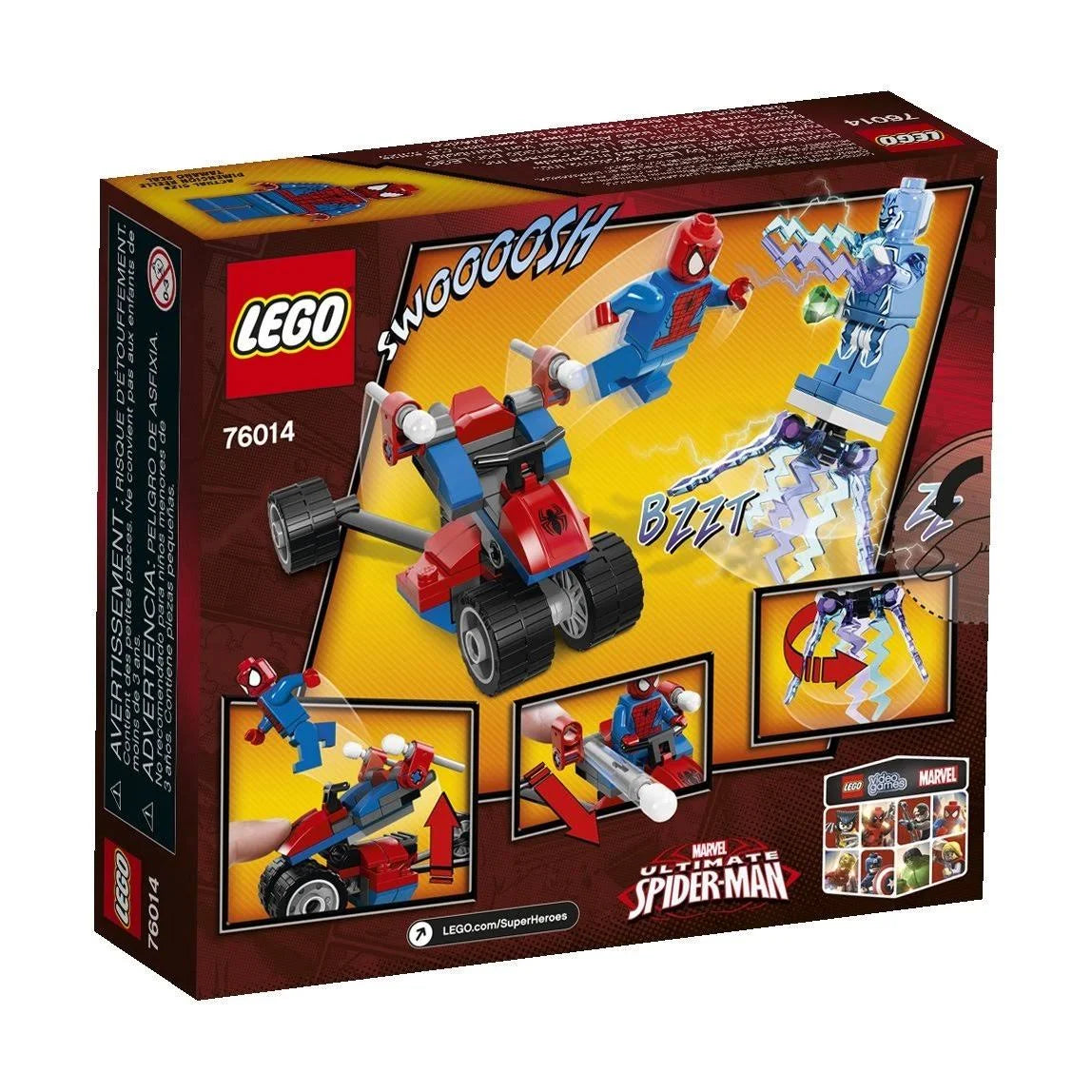 LEGO Marvel 76014 Spider-Trike vs. Electro