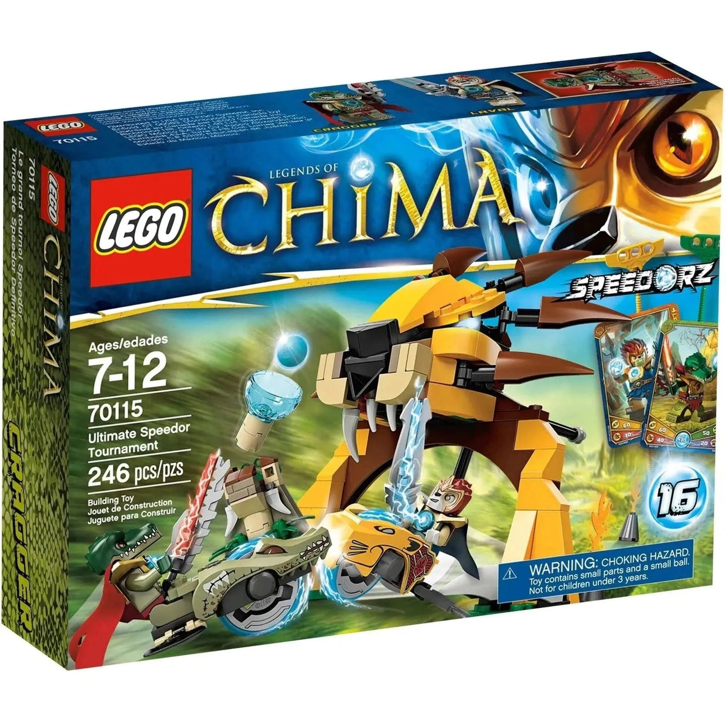 LEGO Legends of Chima 70115 Ultimate Speedor Tournament