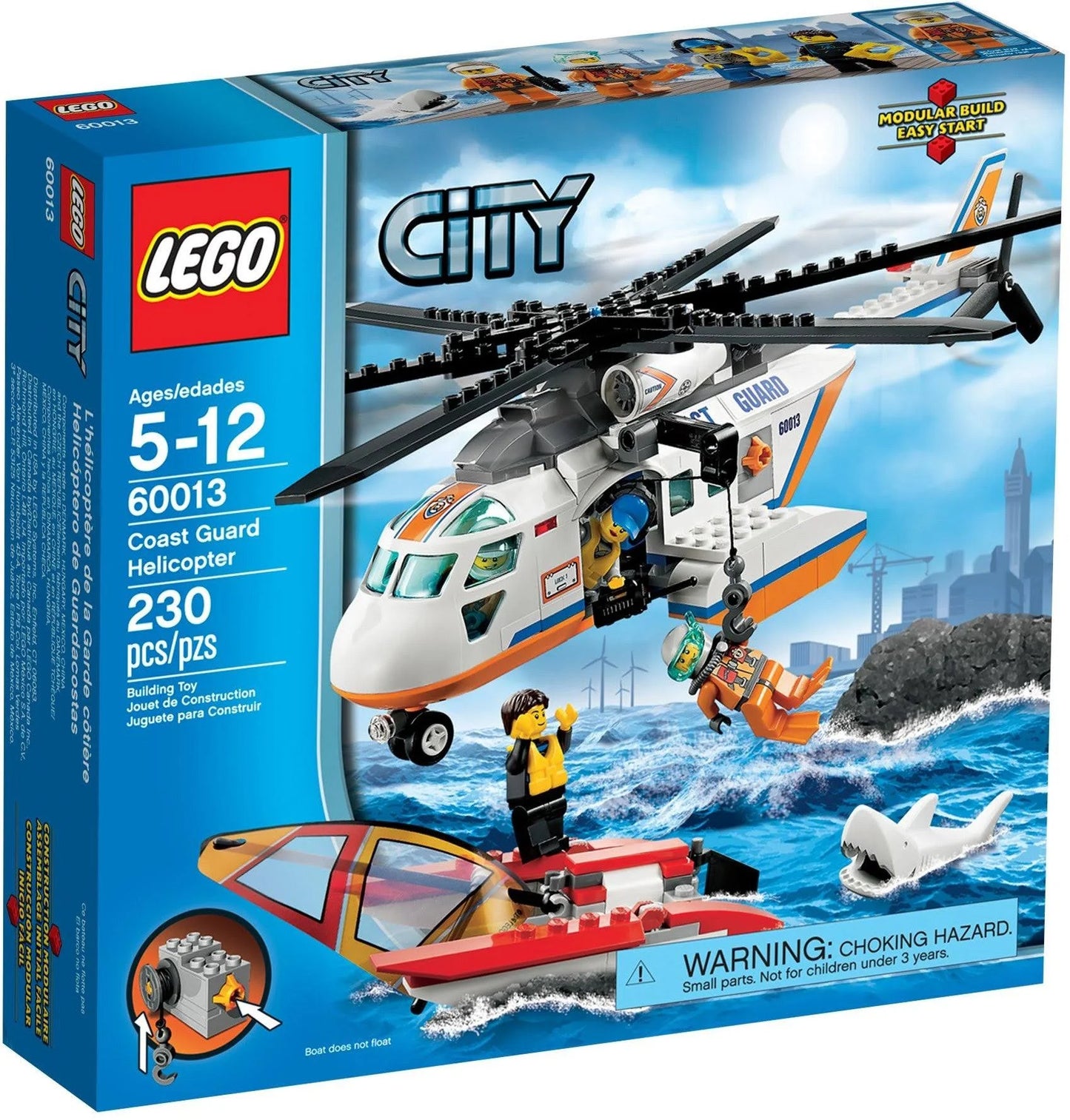 LEGO City 60013 Coast Guard Helicopter