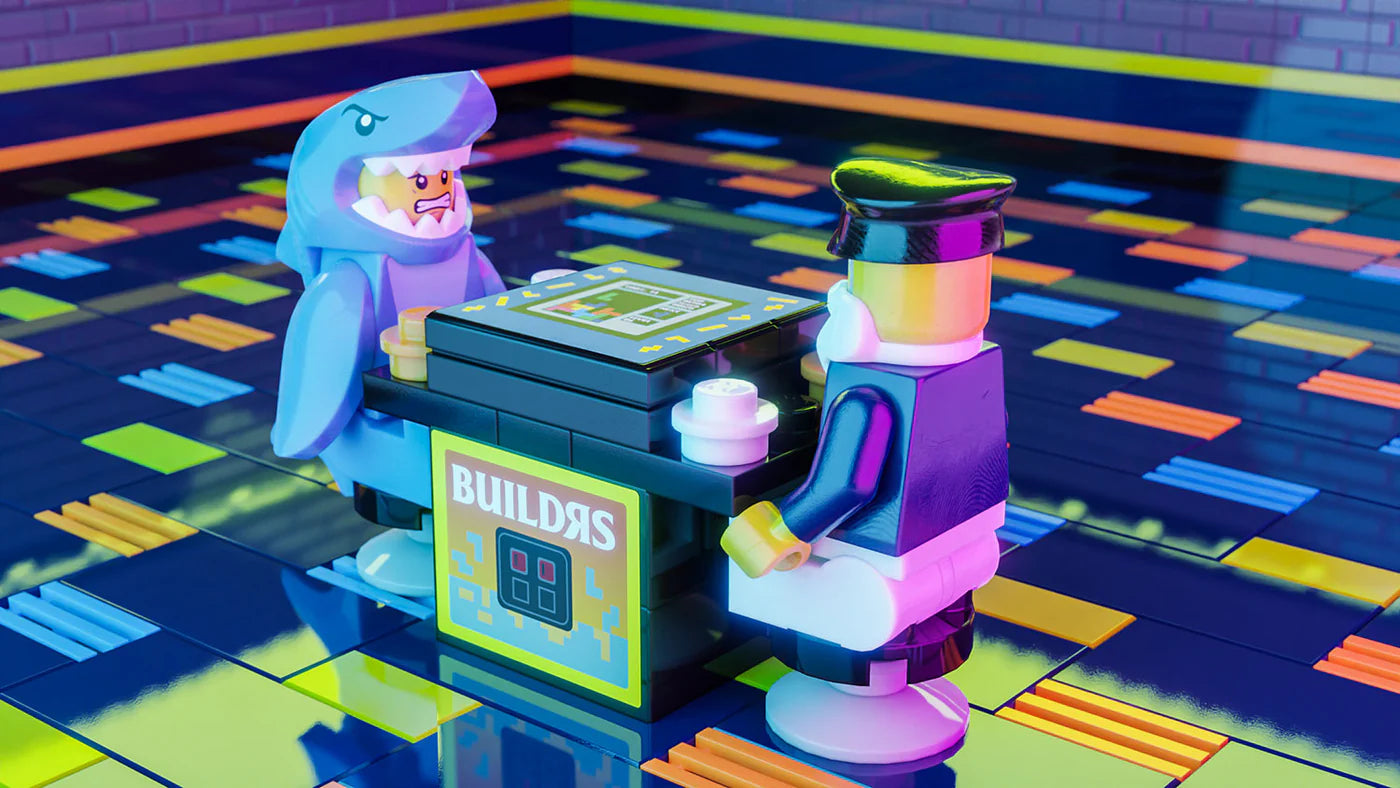 Buildrs (Cocktail Style) - B3 Customs Arcade Machine