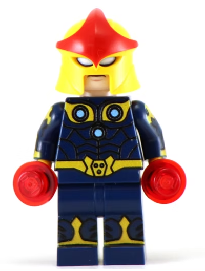 Star Burst - BigKidBrix Custom Printed Minifig